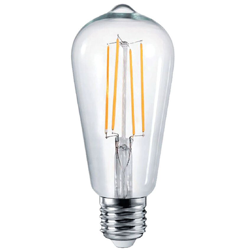 LV Luce LED 8W Dimmable Filament E27 ST64 (10x) - Image 3