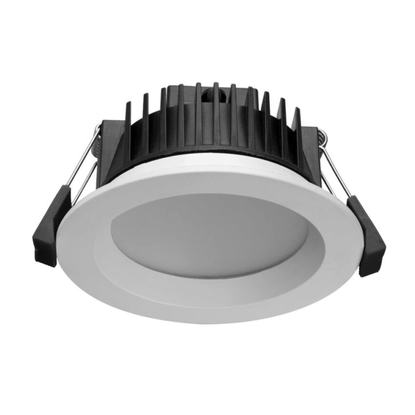 CROWN LIGHTING 13W Tri Colour CCT LED Dimmable Downlight (10x)