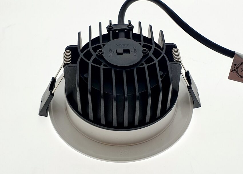 CROWN LIGHTING 13W Tri Colour CCT LED Dimmable Downlight (10x) - Image 3