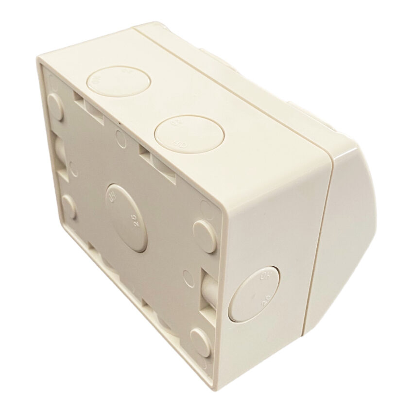 CROWN ELECTRICAL PRODUCTS Weatherproof 2 GPO Power Point - Waterproof 15A IP53 - Image 2