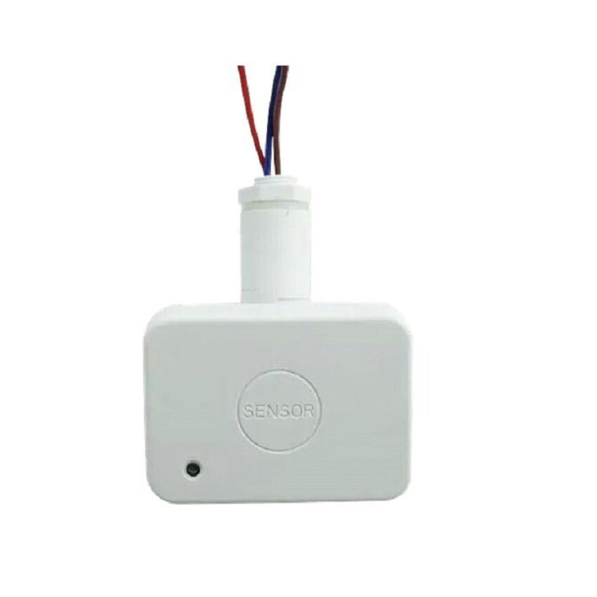 CROWN LIGHTING 180° Degrees Microwave Motion Sensor - White