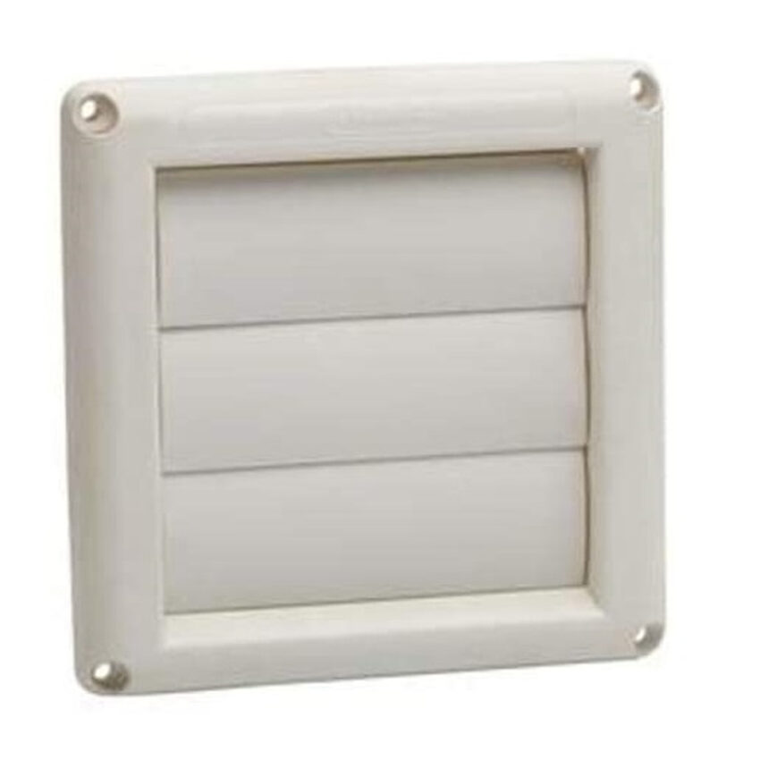 G.E.P Exhaust Air Vent 4” / 100mm Gravity Grille Inlet/Outlet (3x)