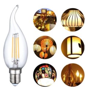 LV Luce LED 4W Filament E14 C35T - Image 2