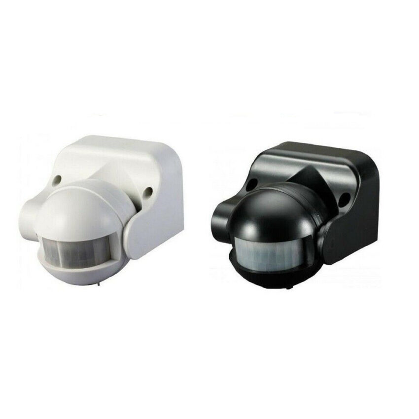 CROWN LIGHTING ST09 Infrared Motion Sensor - 180° Range - IP44 (10x)